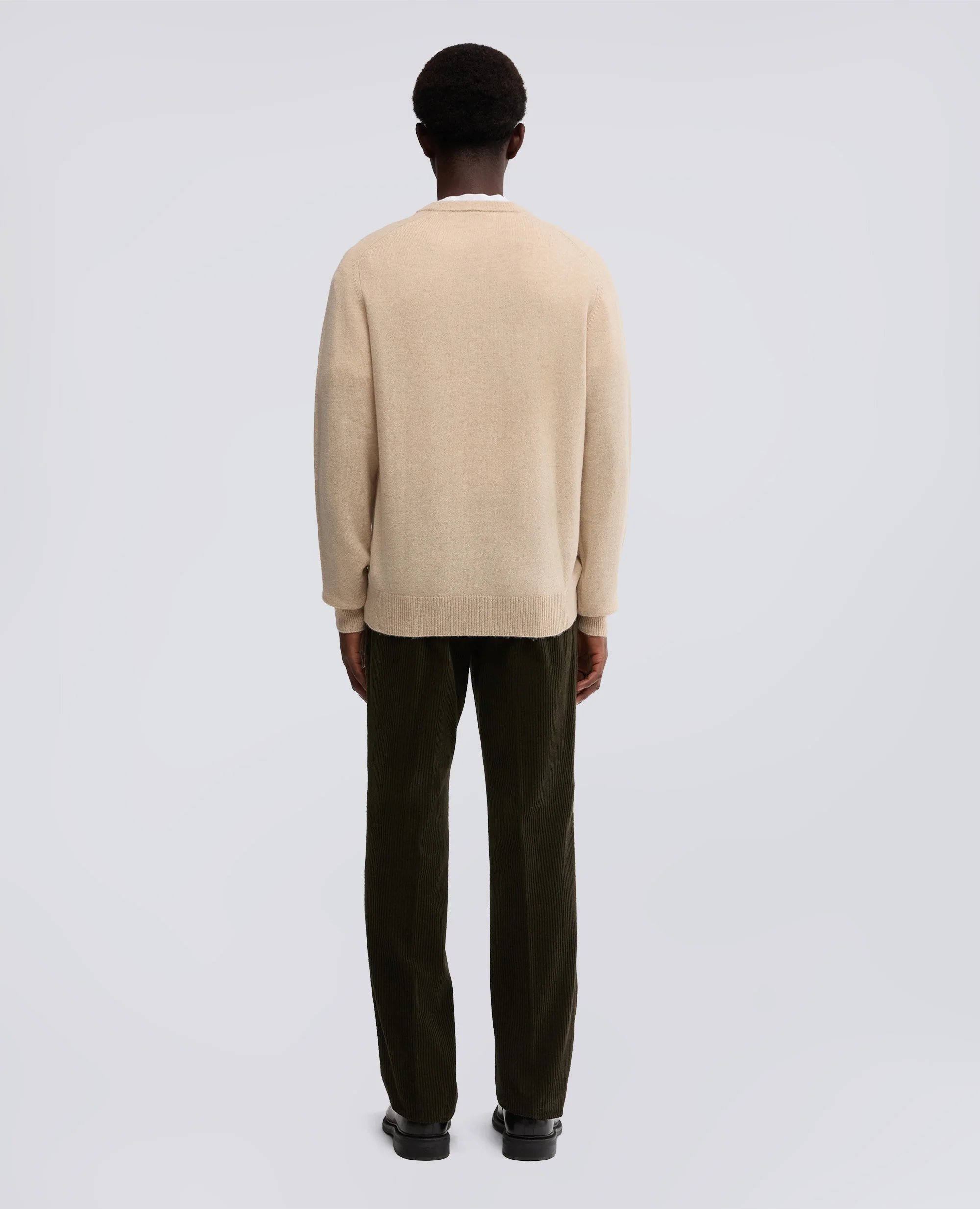 MAGLIA IN LANA E CASHMERE - NATURALE - Image 3