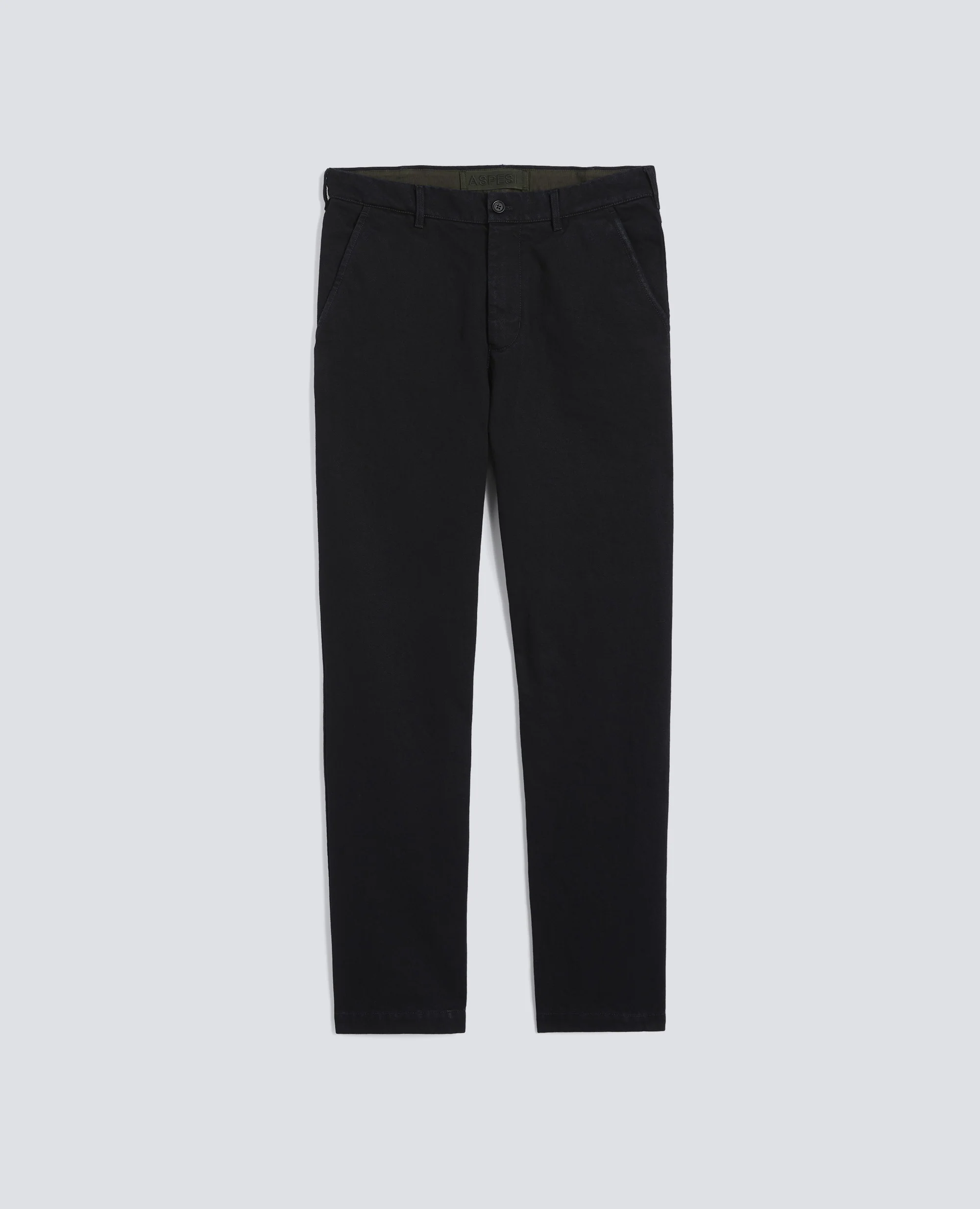 PANTALONE IN DENIM DI COTONE POLIESTERE RICICLATO - DENIM SCURO