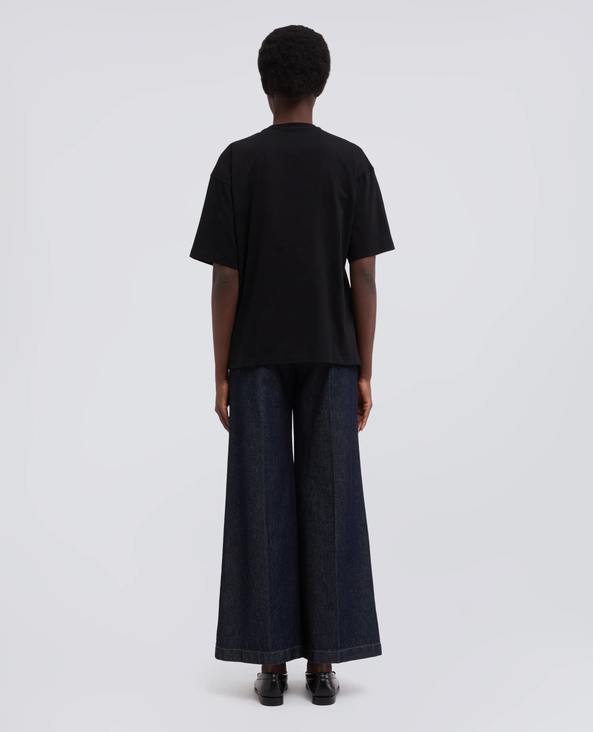 T-SHIRT IN JERSEY DI COTONE CON STAMPA "SBAGLIATO" - NERO - Image 3