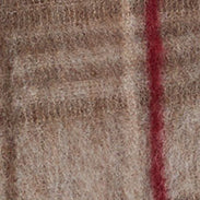 CARDIGAN IN LANA PIRENAICA - CHECK BEIGE - Image 5