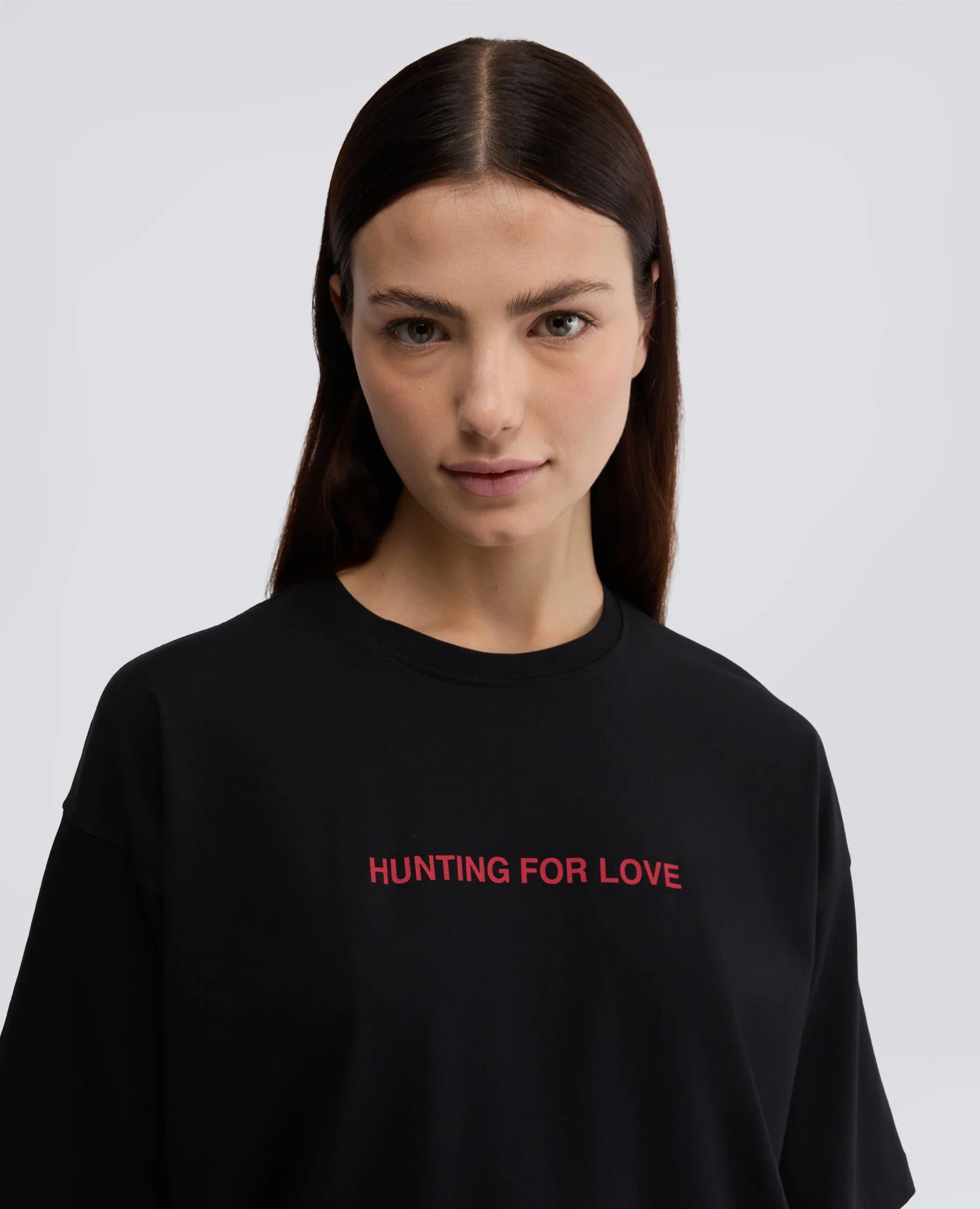 TSHIRT IN JERSEY CON STAMPA - NERO - Image 4