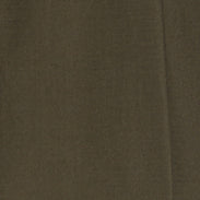 PANTALONE SLIM BANANA IN GABARDINA DI COTONE - MILITARE - Image 5