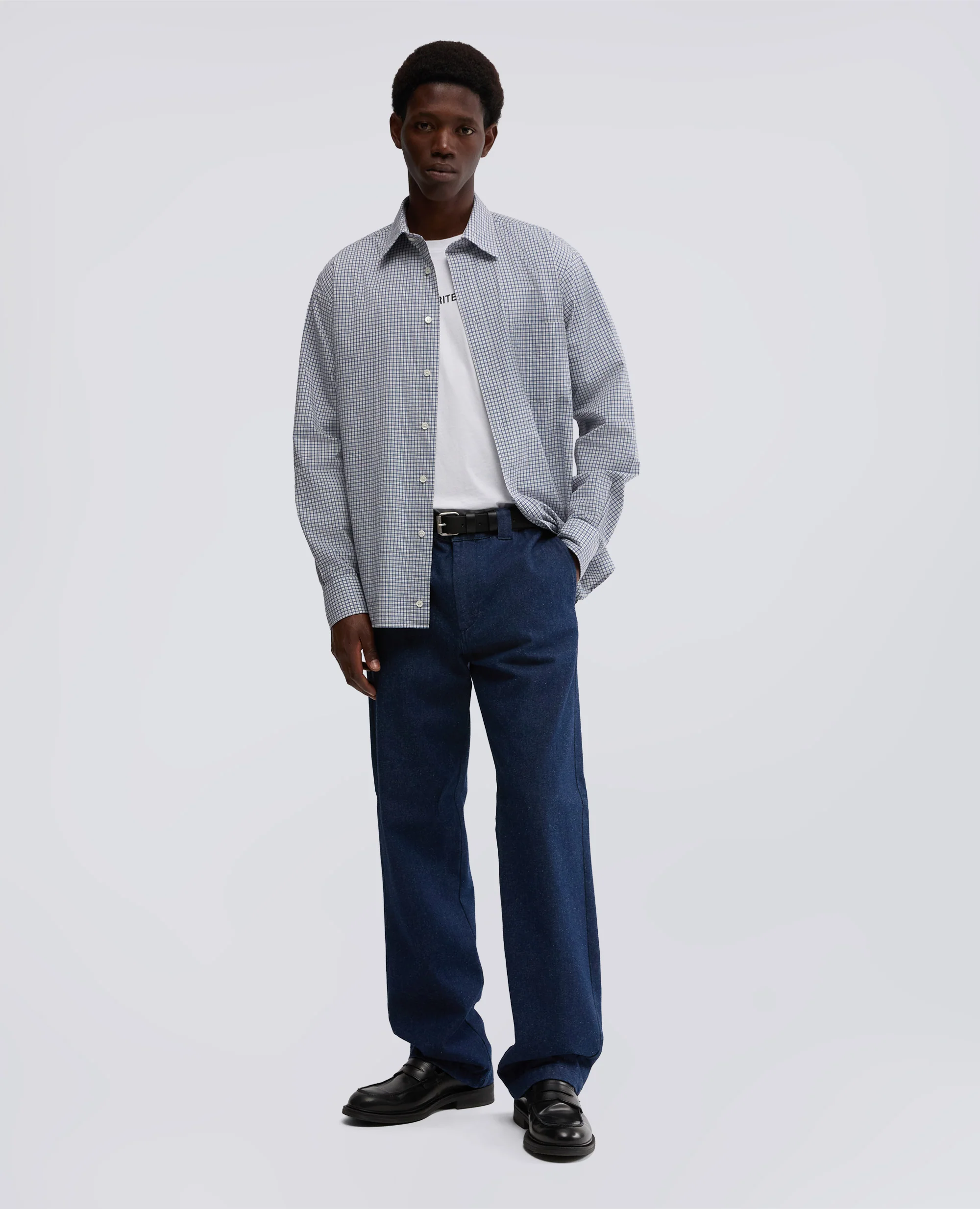 PANTALONE ADRIEN IN DENIM - DENIM - Image 2