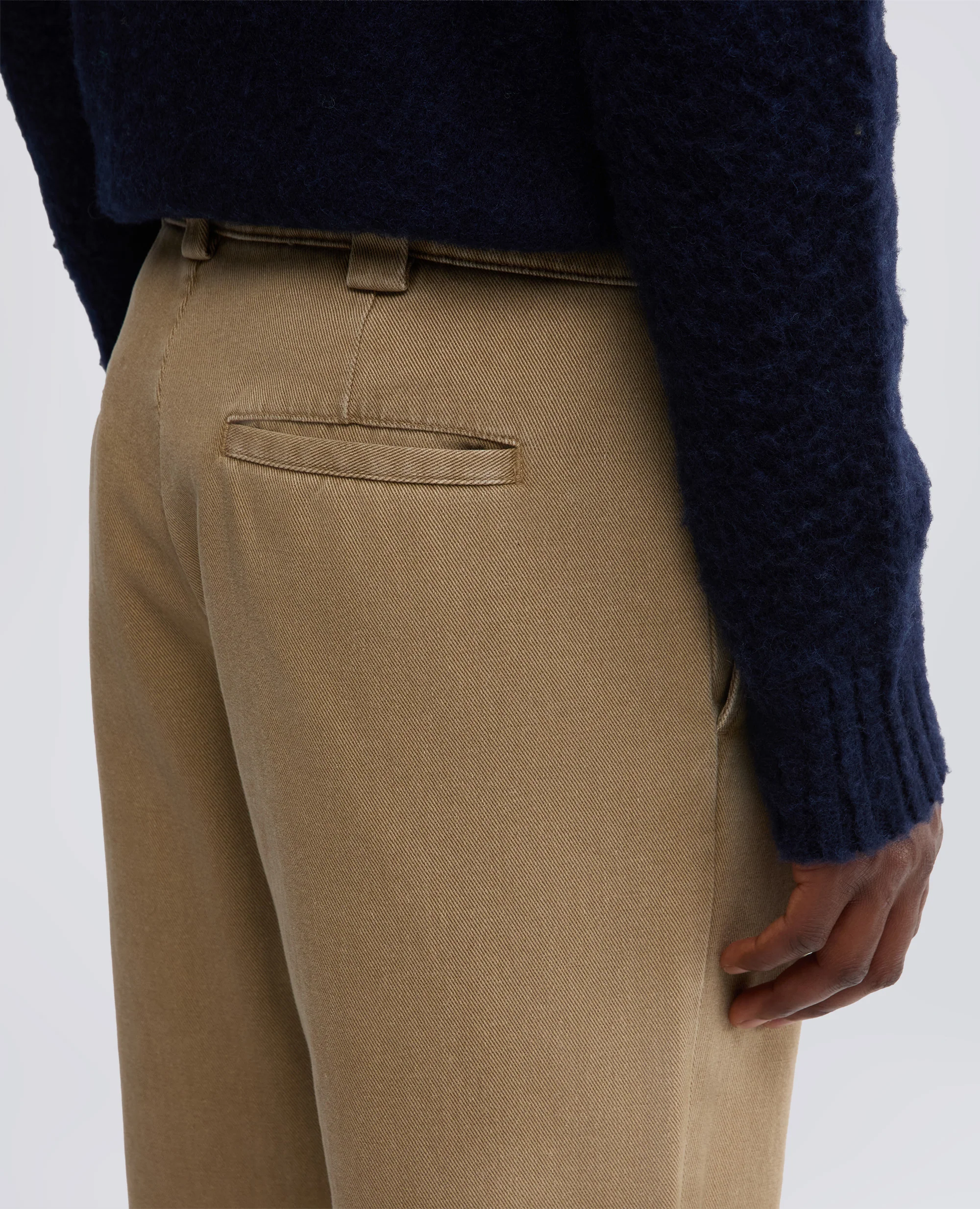 PANTALONE ADRIEN IN GABARDINA DI COTONE - COLONIALE - Image 4