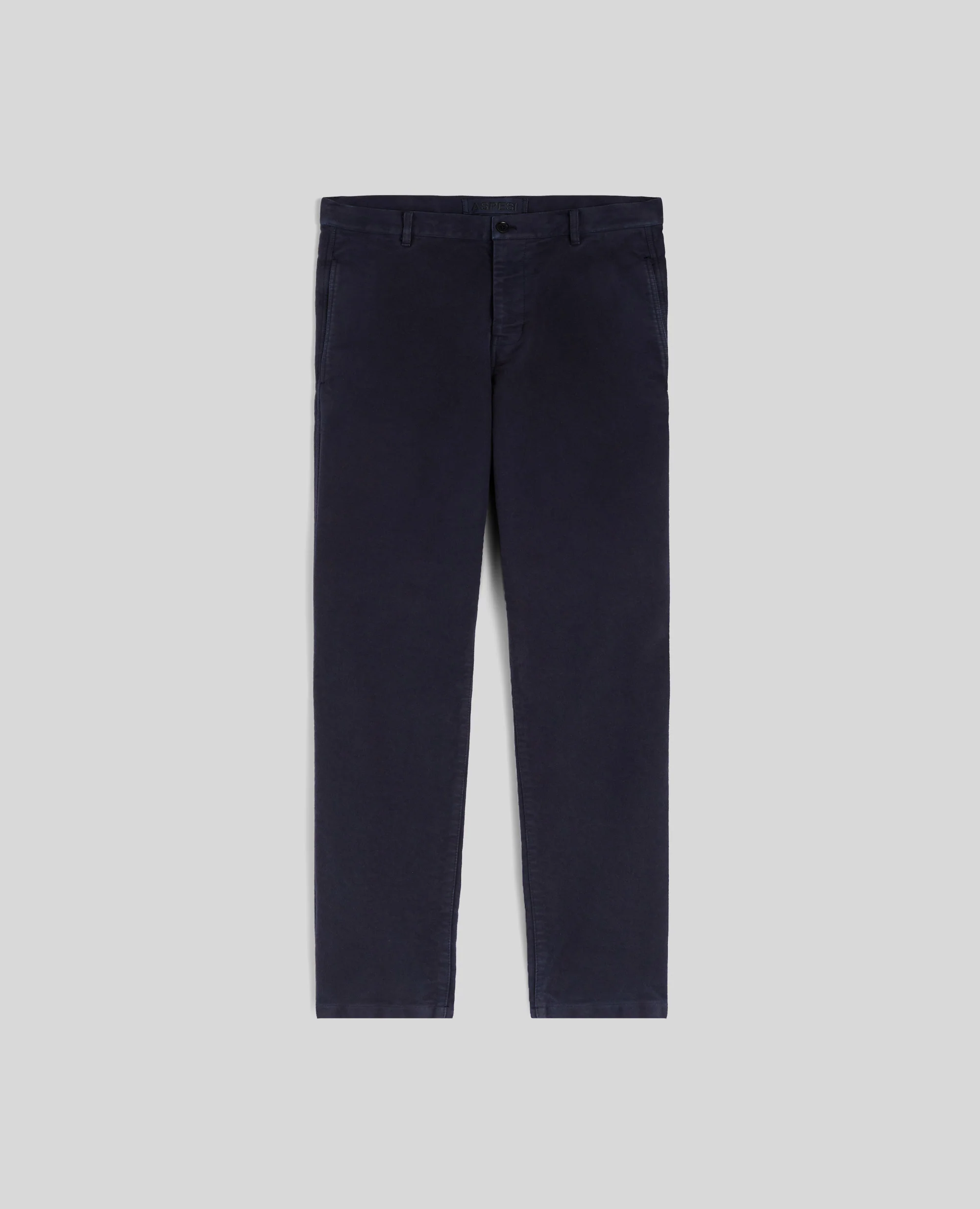 PANTALONE CHINO FUNZIONALE IN VELLUTO - NAVY