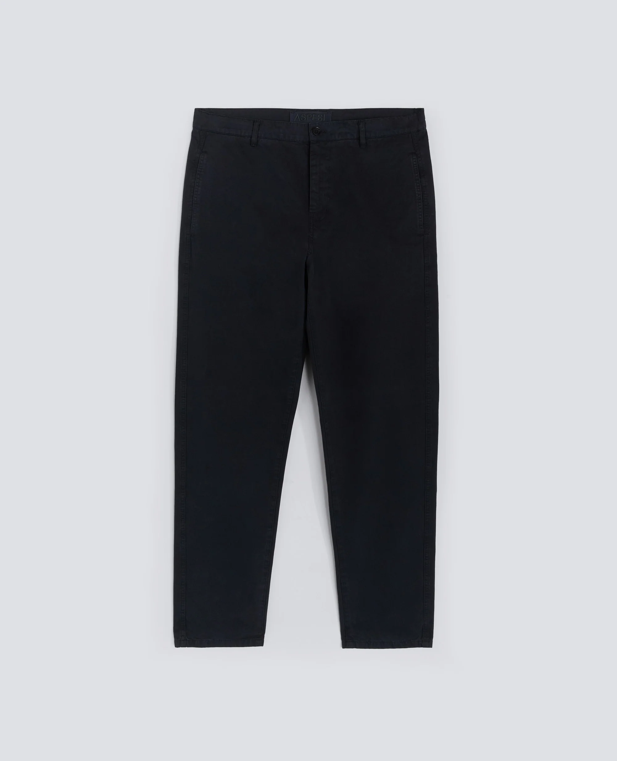 PANTALONE CHINO IN GABARDINA - NAVY