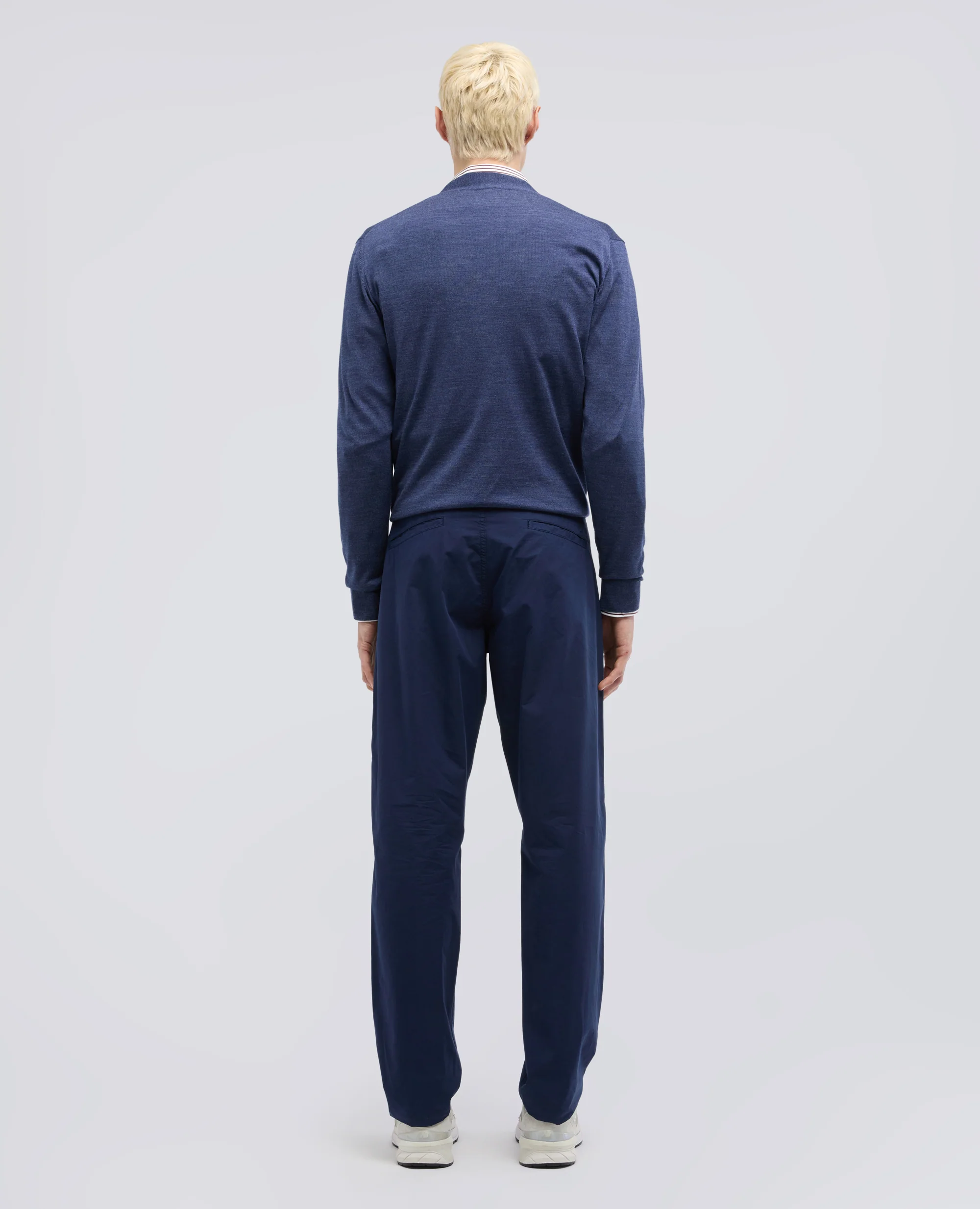 PANTALONE FUNZIONALE IN POPELINE - BLUETTE - Image 3