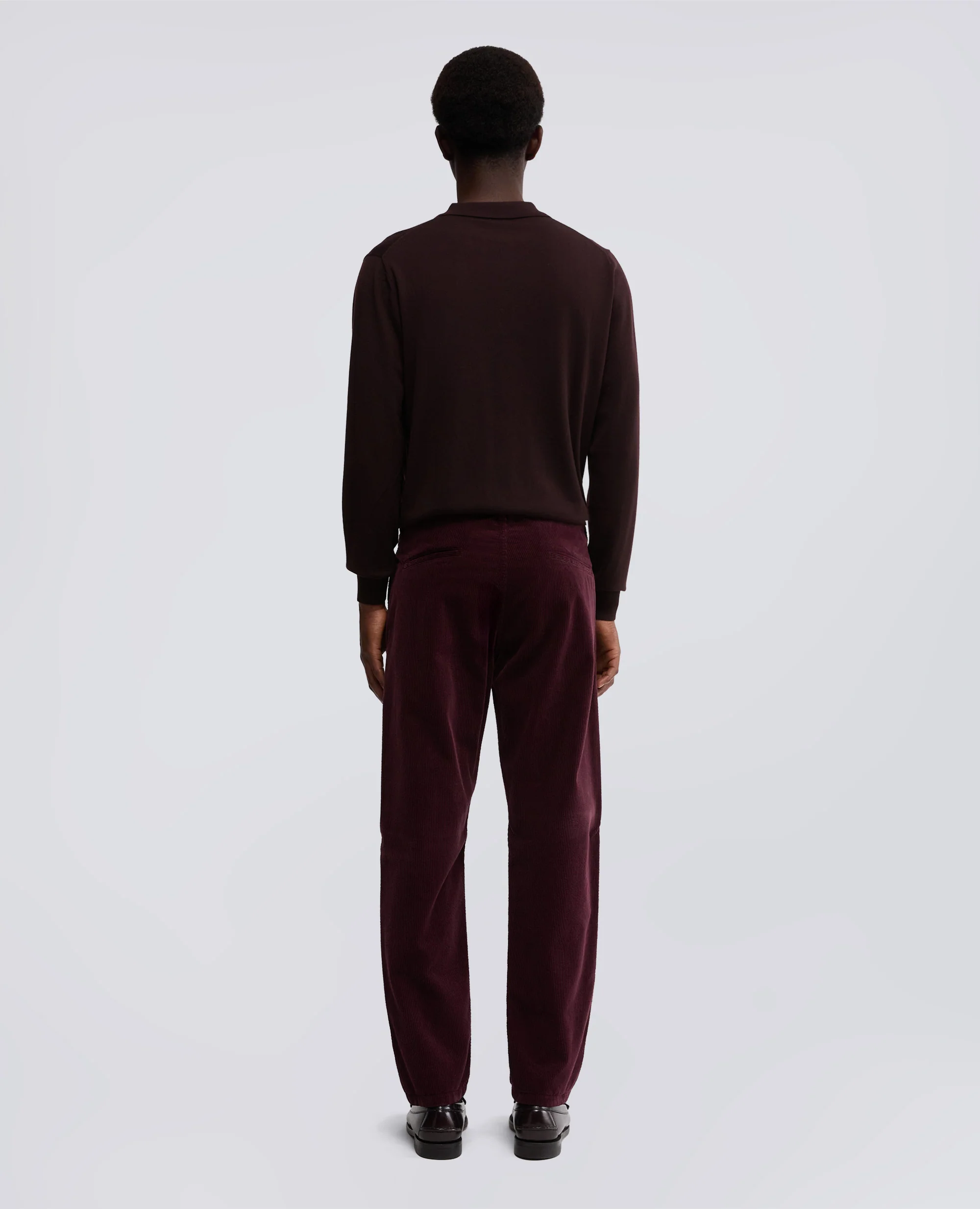 PANTALONE CHINO FUNZIONALE IN VELLUTO - BARBERA - Image 3