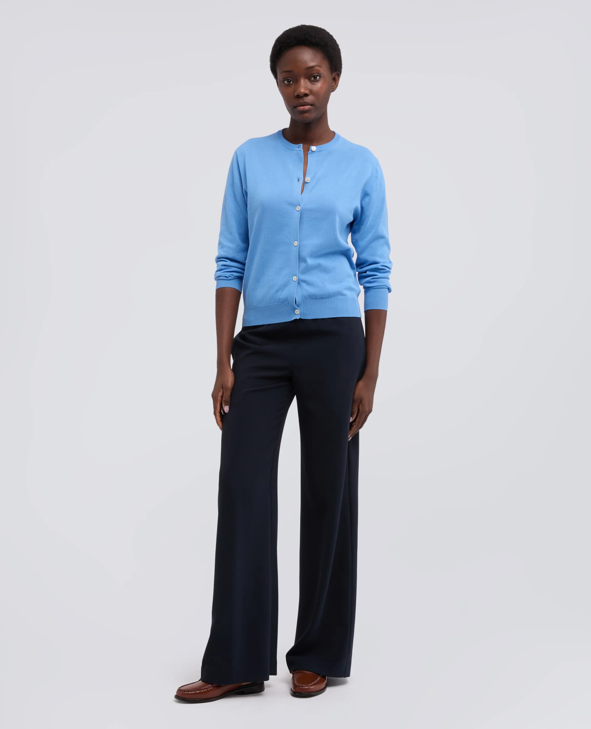 PANTALONE MOD.0112 - NAVY - Image 2
