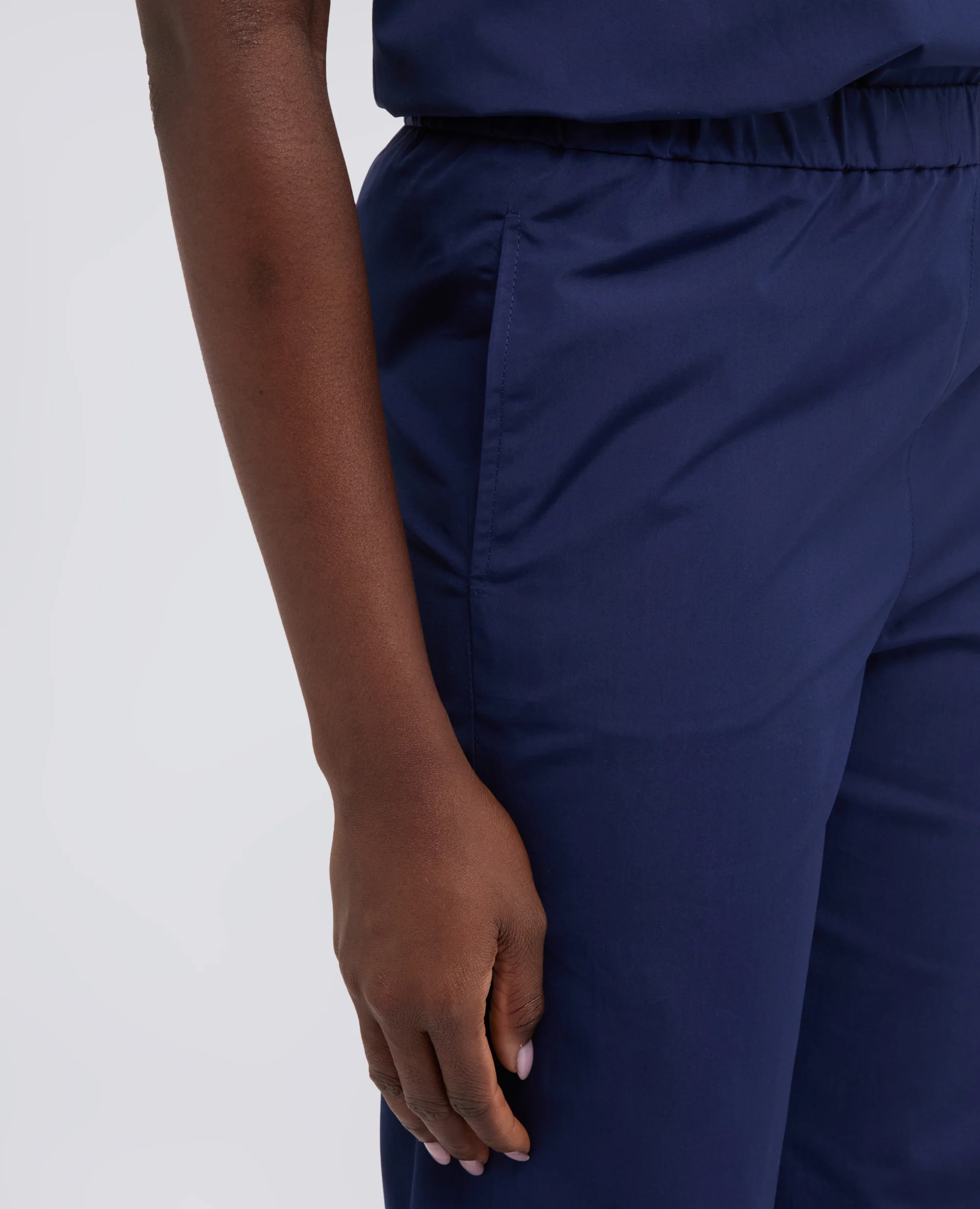 PANTALONE IN POPELINE DI COTONE - BLUETTE - Image 4