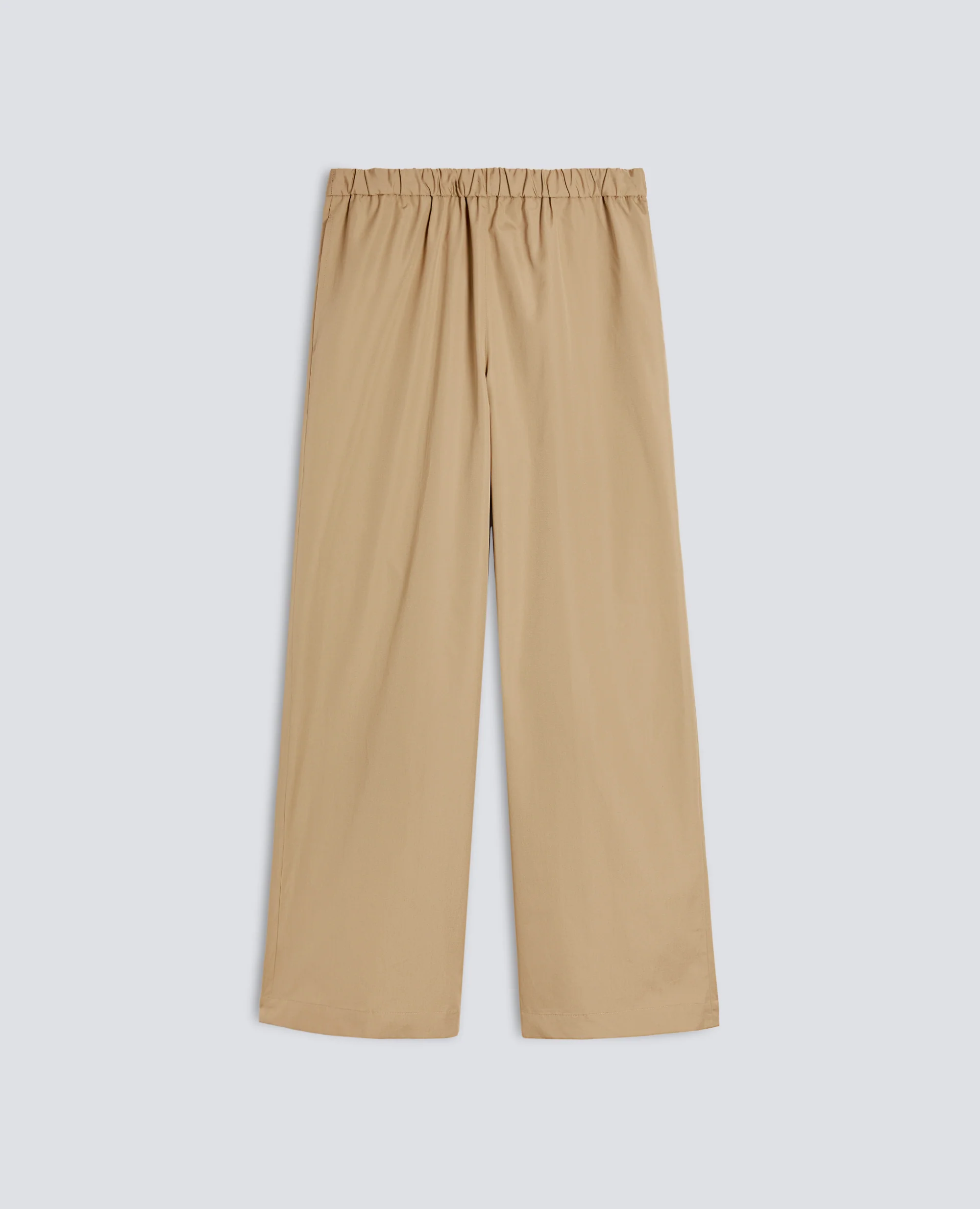 PANTALONE IN POPELINE DI COTONE - COLONIALE