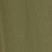 PANTALONE IN GABARDINA COTONE LINO TINTO CAPO - MILITARE - Image 5
