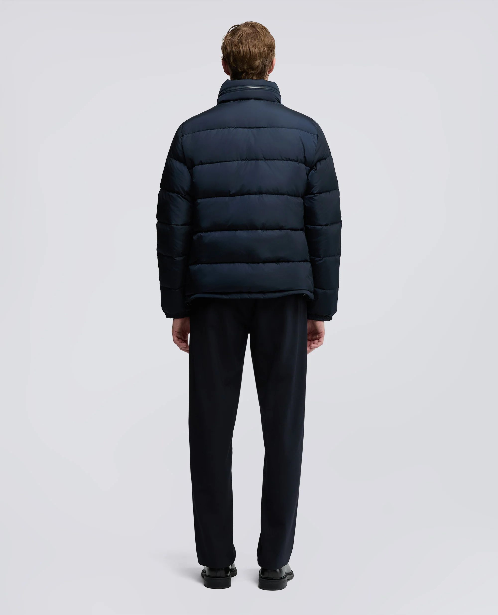 PIUMINO POCOELASTICO RE IN NYLON - NAVY - Image 3