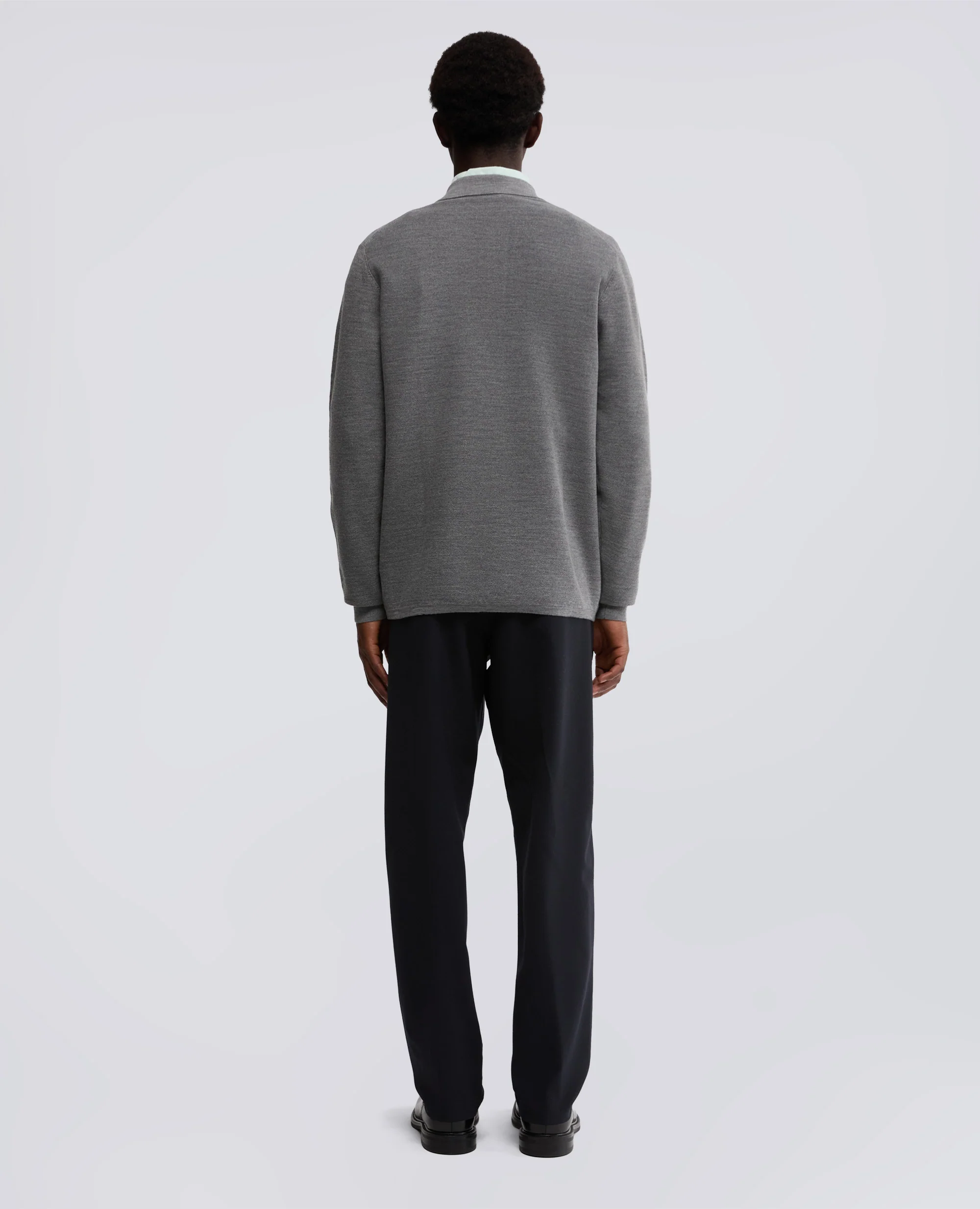 POLO IN LANA - GRIGIO - Image 3