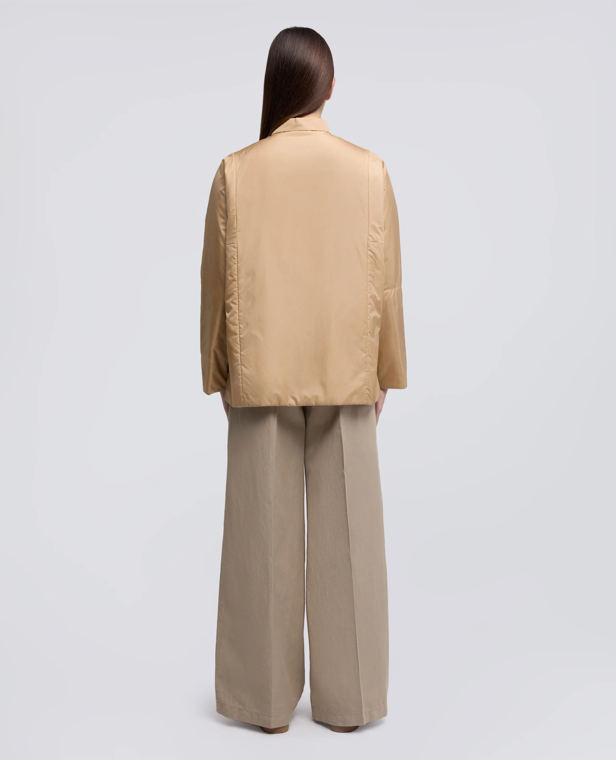 SOPRABITO IN TAFFETA TECNICO - BEIGE - Image 3