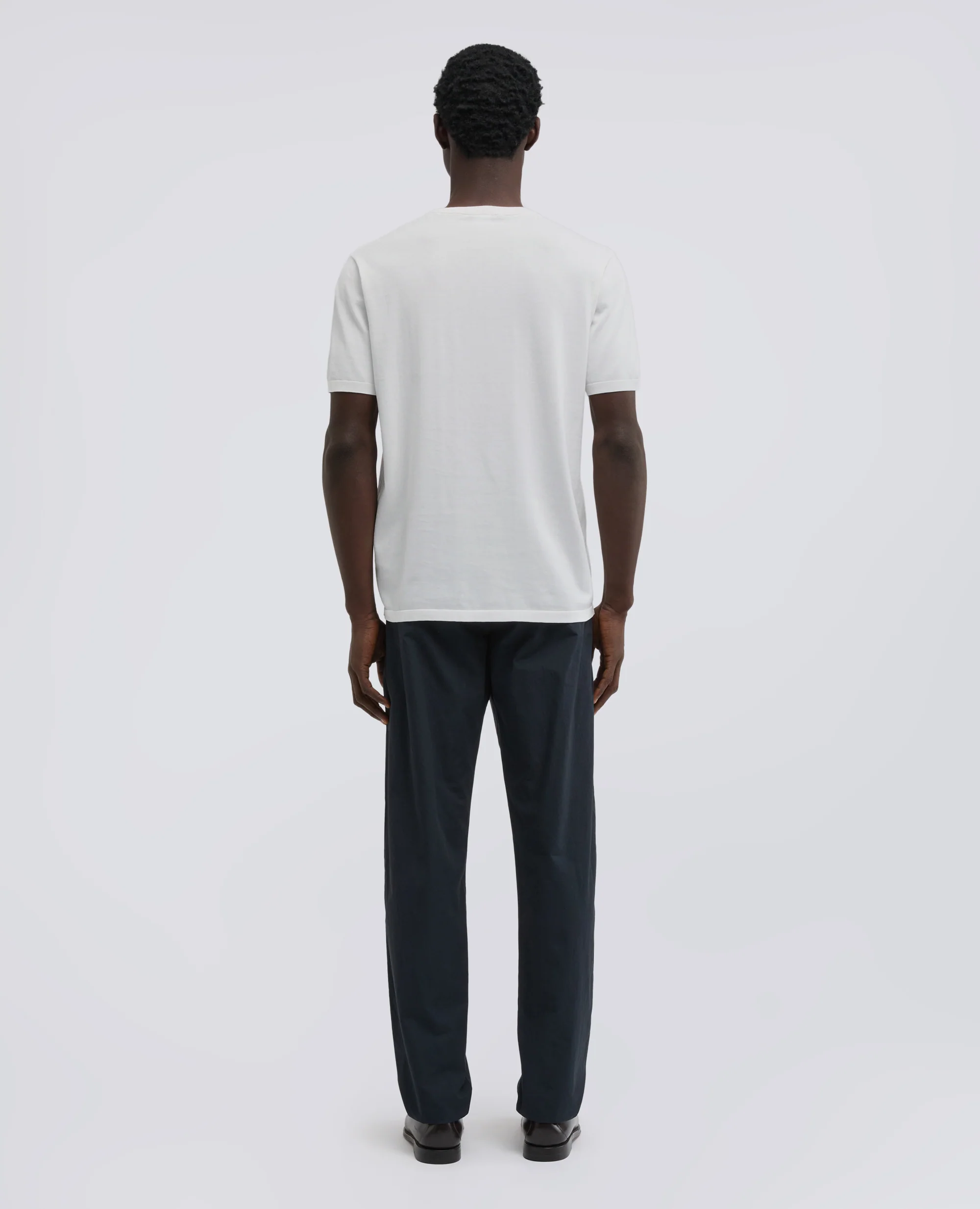 T-SHIRT IN COTONE - BIANCO - Image 3