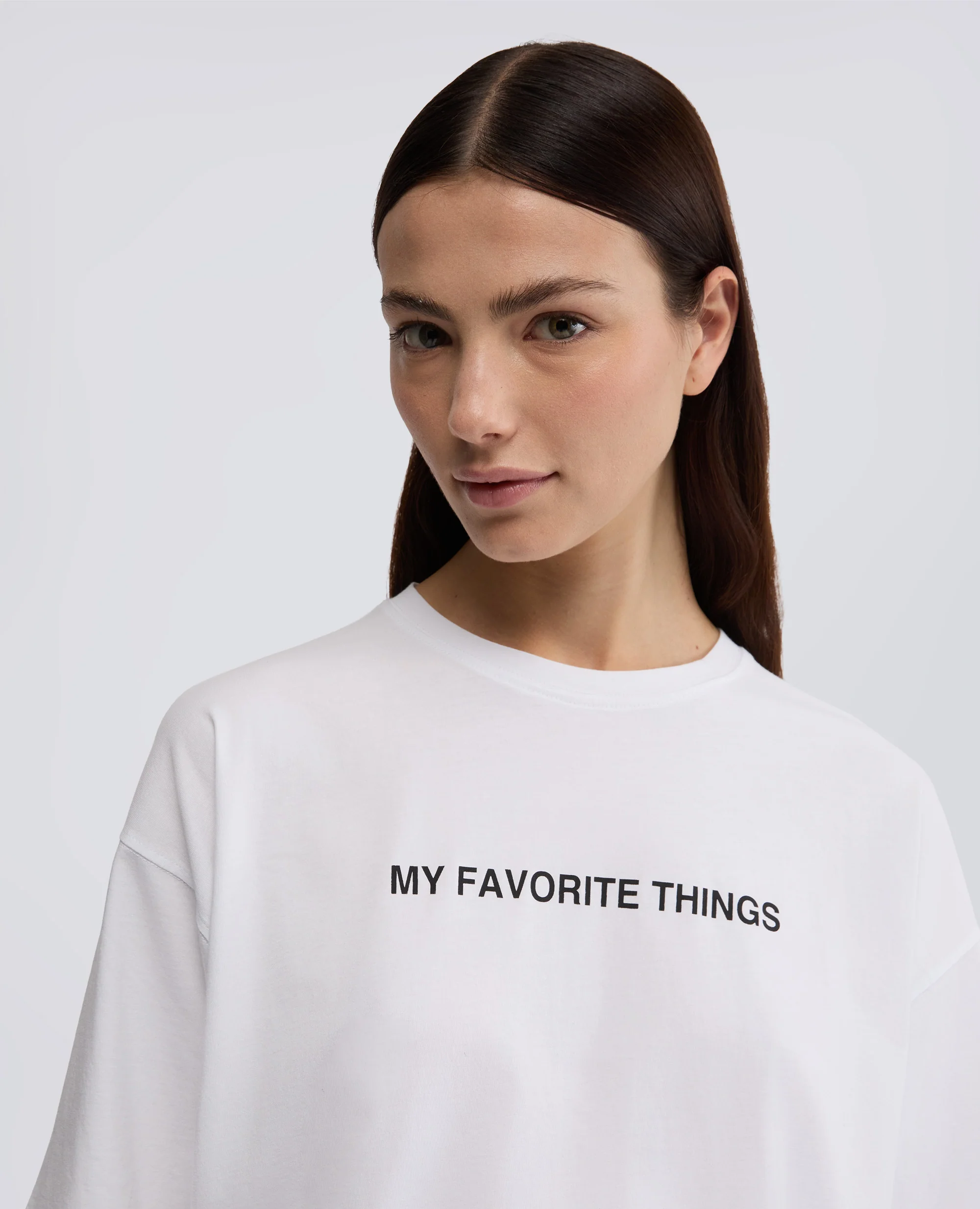 TSHIRT IN COTONE CON STAMPA - BIANCO - Image 4
