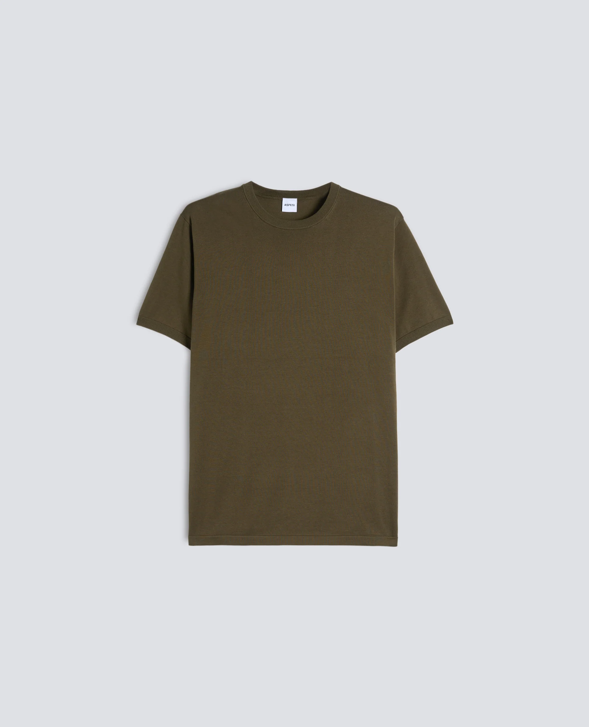 T-SHIRT IN COTONE - MILITARE