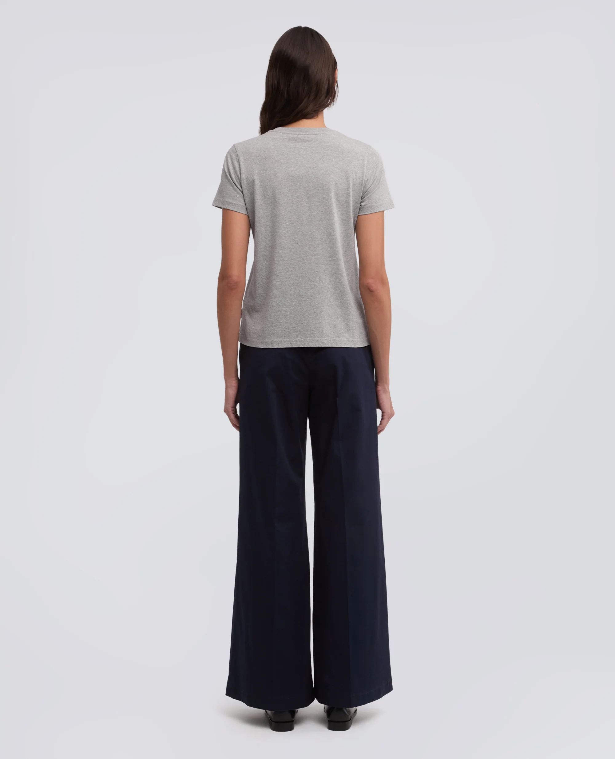 T-SHIRT IN JERSEY DI COTONE CON STAMPA "VOGLIO SOGNARE" IN GIAPPONESE - AA CAPSULE COLLECTION - MELANGE - Image 3