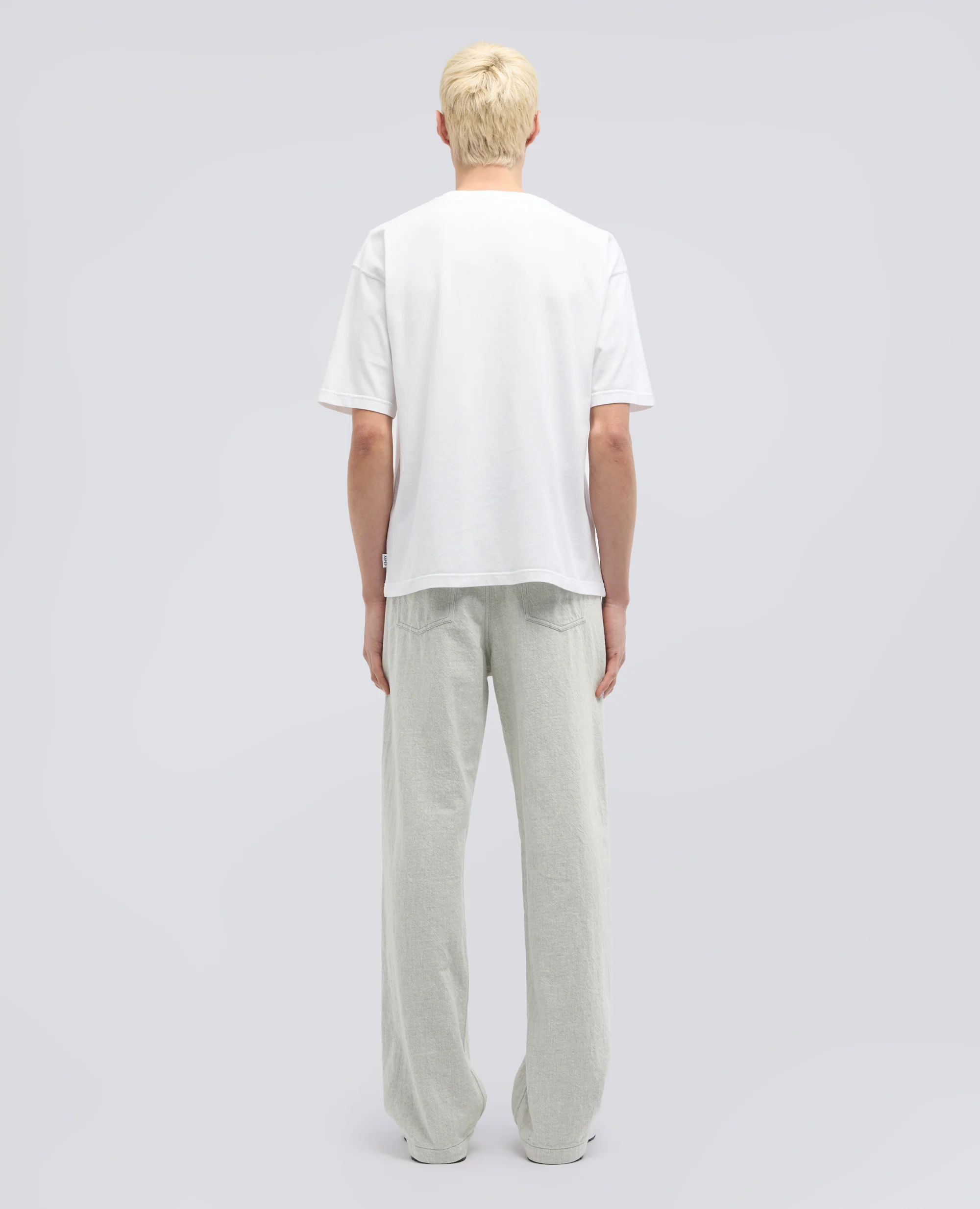 T-SHIRT "NOT THIS YEAR" IN JERSEY - BIANCO+SCRITTA ROSSA - Image 3