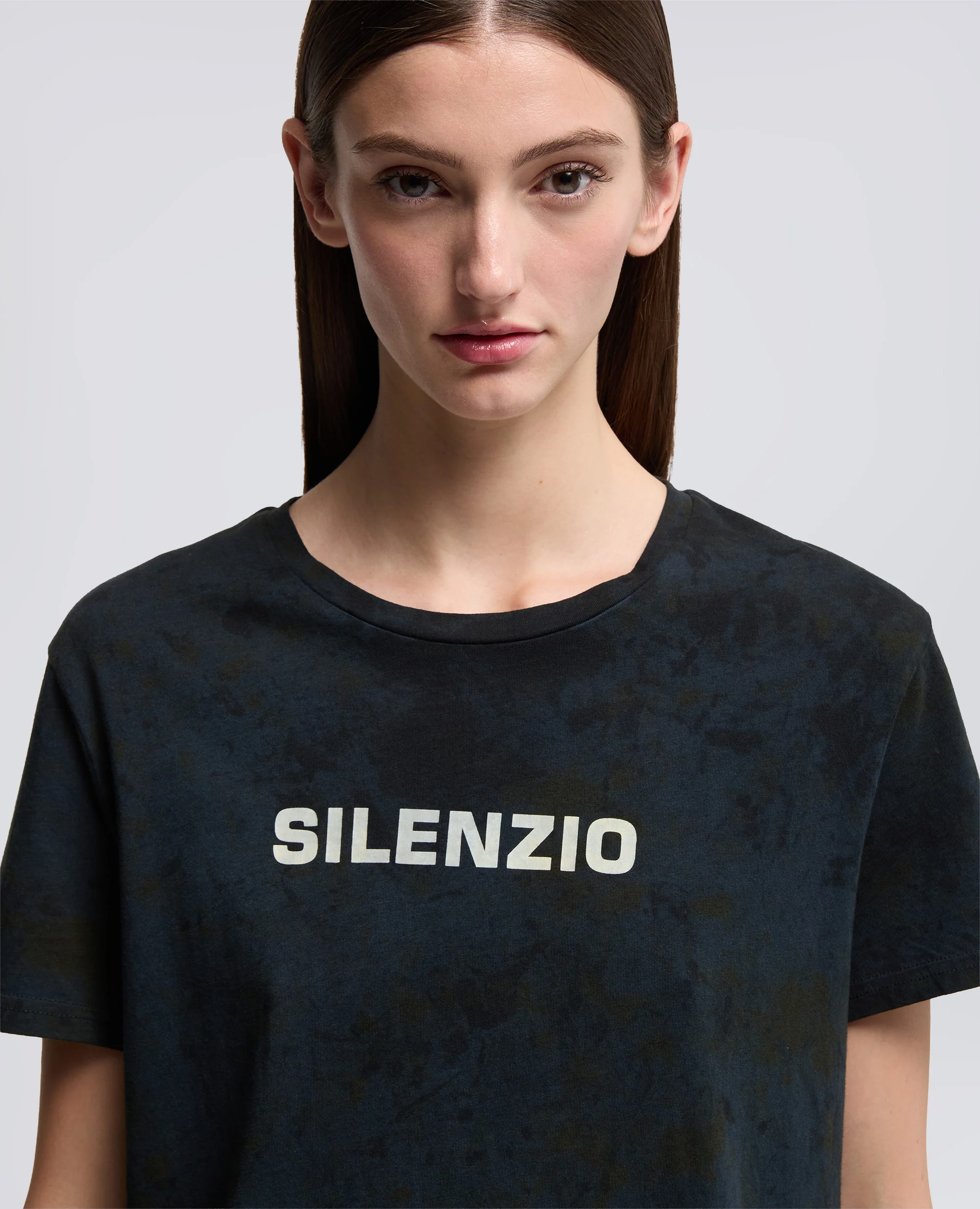 TSHIRT SILENZIO IN JERSEY - PAINTBALL - Image 4